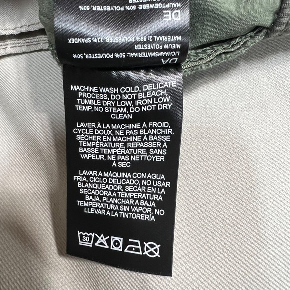 KUHL Freeflex Shorts Women's L Green Outdoors Hiking Comfort Stretch Granola - Picture 5 of 9